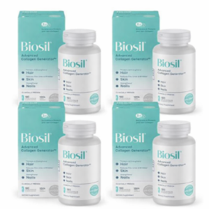 Biosil Collagen Generator Hair Skin & Nails Supplement Pack of 4