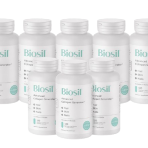 Biosil Collagen Generator Hair Skin & Nails Supplement Pack of 8